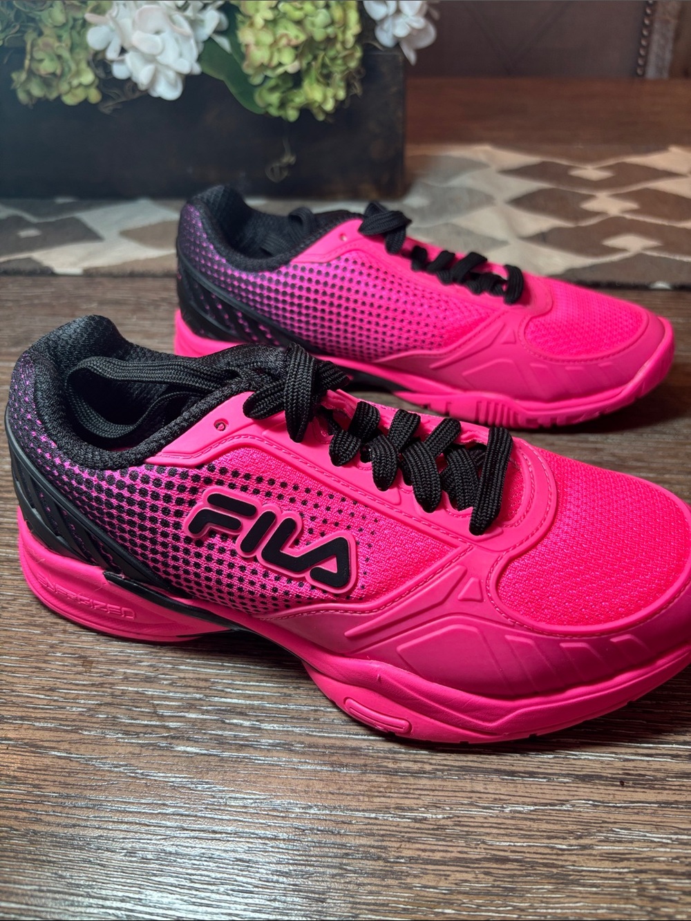 FILA Women's “Volley Zone” pickleball court shoes. Size 7.5